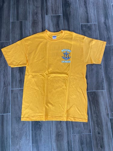 Rollins College Tars Lacrosse T-Shirt - Large
