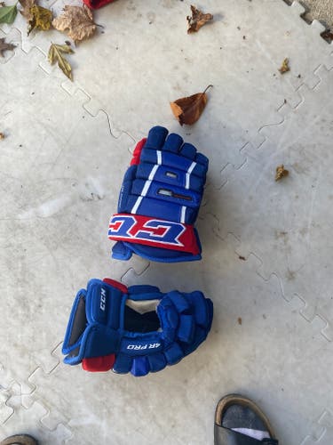 Used CCM 4R Lite Gloves 13"