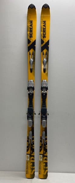 SALOMON X SCREAM スキー 板 イエロー187cm SALOMON X SCREAM スキー 板 イエロー187cm Salomon X Scream Skis | eBay