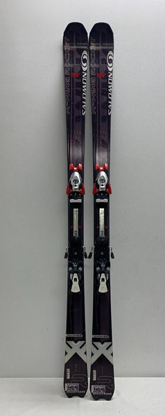 Salomon X-Wing Rocket 165cm 118-70-105 r=13.3m Skis 610 Bindings CLEAN | SidelineSwap
