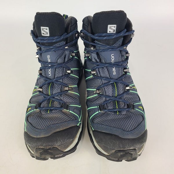 sensatie Afkeer kamp Salomon X-Ultra Women's Gore-Tex Waterproof Hiking Boots Shoes Gray Green  Size 7 | SidelineSwap