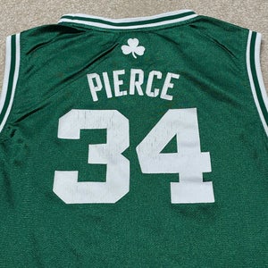 Paul Pierce Boston Celtics Jersey Boys XL Youth Kids Green NBA Basketball 34