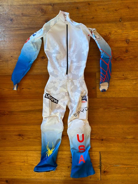 New Medium Spyder Padded Ski Suit FIS Legal