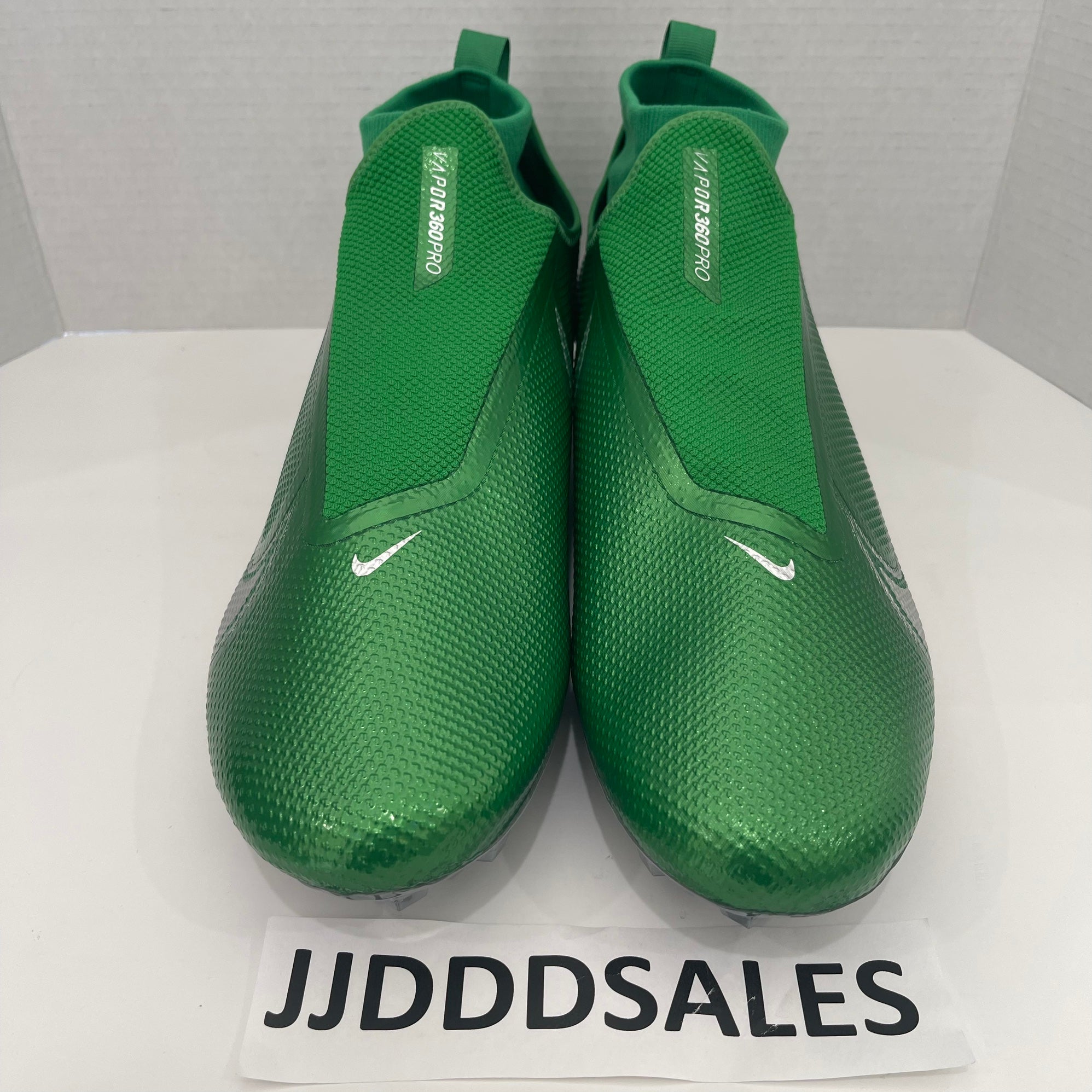 Nike Oregon Ducks Vapor Edge Pro 360 2 PE Limited Football Cleats Green Size 10 Nike Vapor Edge Pro 360 2 Oregon Ducks PE Football Cleats  main image 2
