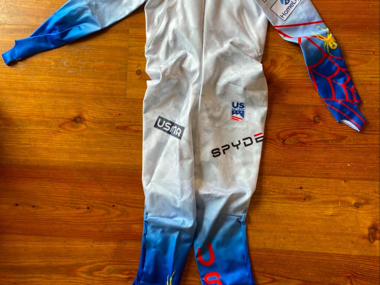 New Spyder Unisex Medium Ski Suit FIS Legal