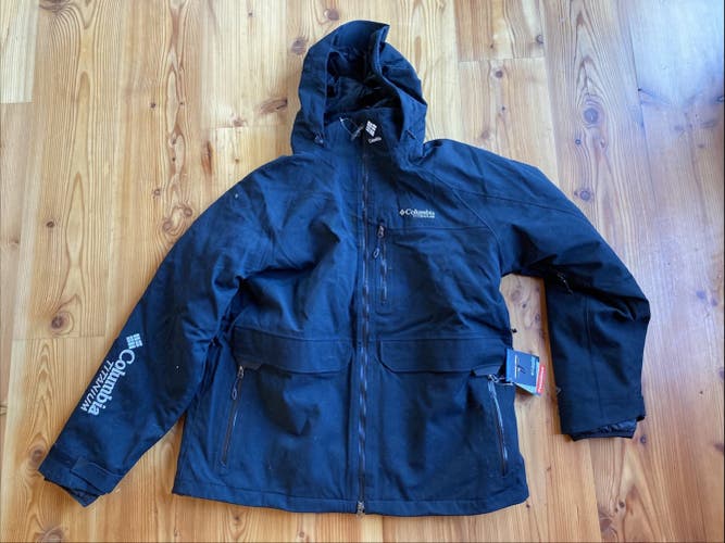 Black New XL Columbia Jacket