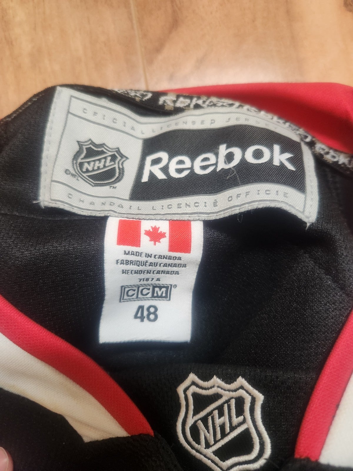 Reebok, Shirts, Chicago Blackhawks Patrick Sharp Authentic Reebok Edge  Nhl Hockey Jersey 50
