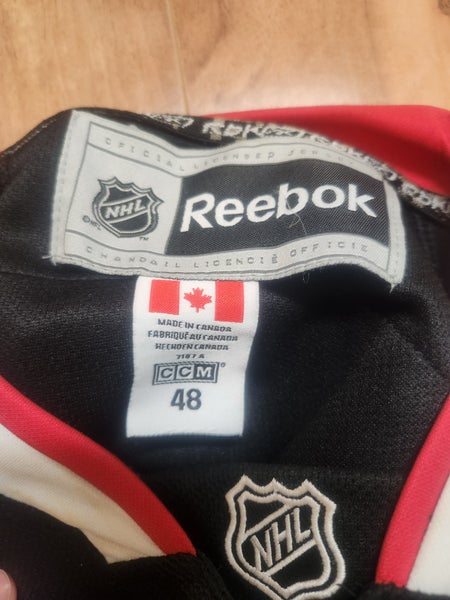 Reebok CCM NHL Jersey Chicago Blackhawks Patrick Sharp Red Sz 50