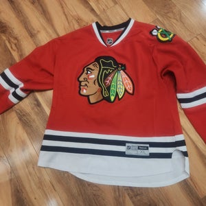 Reebok Chicago Blackhawks Official Red Jersey