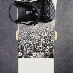 NEW PEAK XV THE FARM SNOWBOARD SIZE 157 CM WITH CHANRICH LARGE BINDINGS