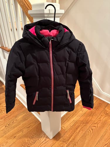 Girls Black/Pink Used LOLA Spyder Jacket Size 10