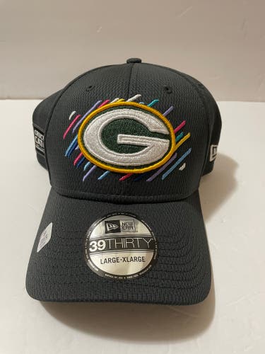 New Era NFL Green Bay Packers Crucial Catch On-Field Hat Size L/XL