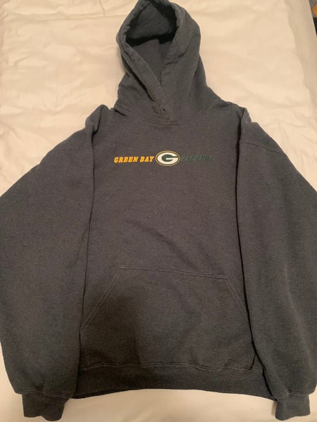 Fanatics Green Bay Packers Hooded Sweatshirt, Tag Size L