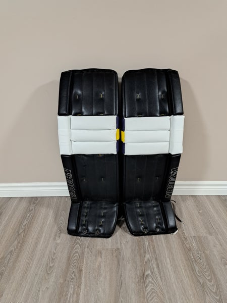 Used 36" Vaughn Velocity V7 Goalie Leg Pads