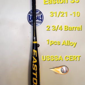 HOT 2013 EASTON S1 31IN 21OZ DROP-10 USSSA CERT BAT