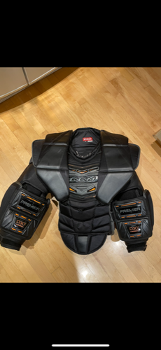 Used Small CCM Goalie Chest Protector Pro Stock