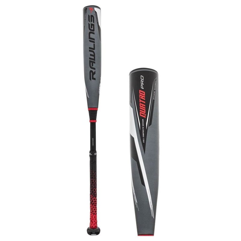 29/19 Rawlings QUATRO US8Q10 (-10) Composite Baseball Bat - USA