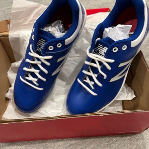 Blue Adult Men's New Size 9.0 (Women's 10) Metal New Balance Low Top 4040 TB5