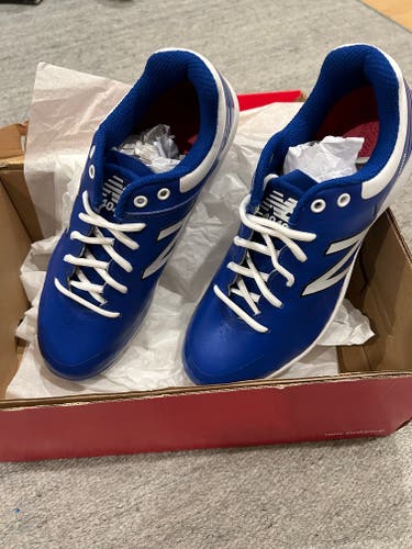 Blue Adult Men's New Size 9.0 (Women's 10) Metal New Balance Low Top 4040 TB5