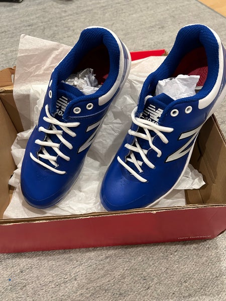 Blue Adult Men's New Size 9.0 (Women's 10) Metal New Balance Low Top 4040 TB5