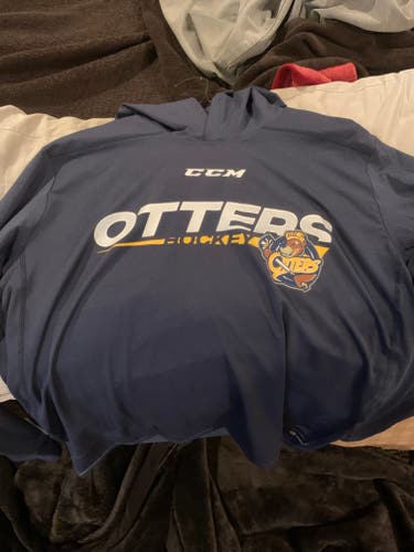 ERIE OTTERS STRETCH FIT HOODIE UNDER ARMOUR A/L