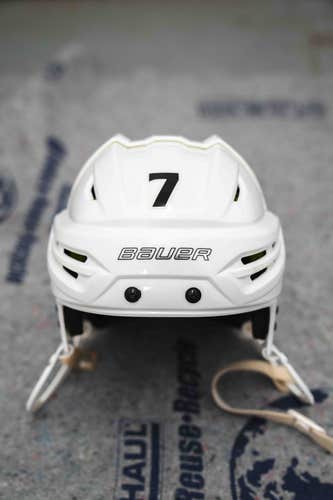 Used Medium Bauer Re-Akt 95 Helmet Pro Stock