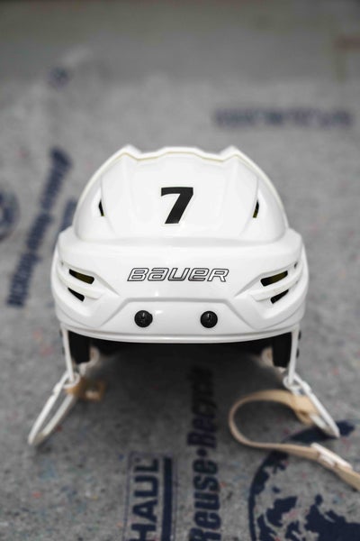 Used Medium Bauer Re-Akt 95 Helmet Pro Stock