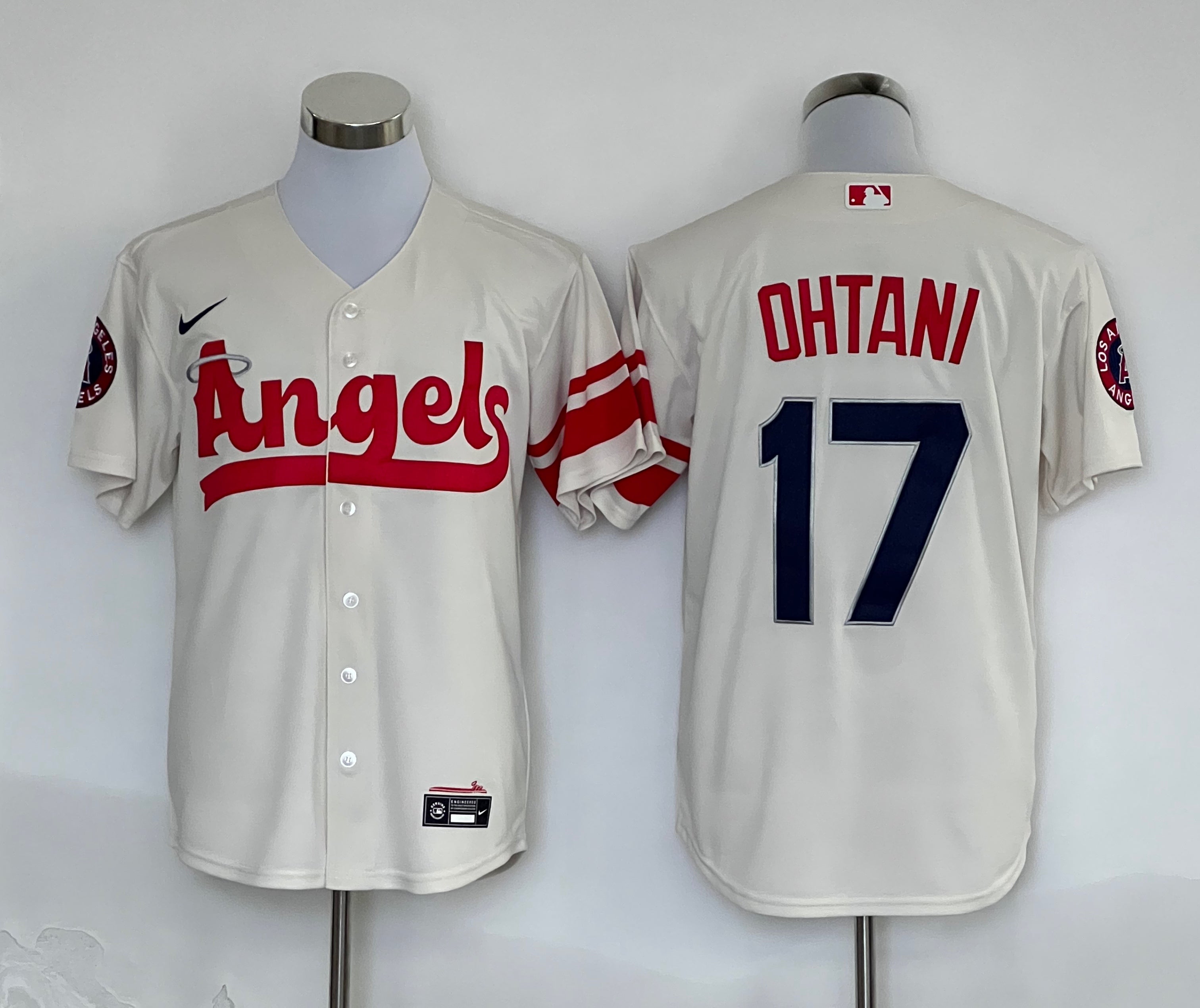  Nike Shohei Ohtani Los Angeles Angels MLB Men's White