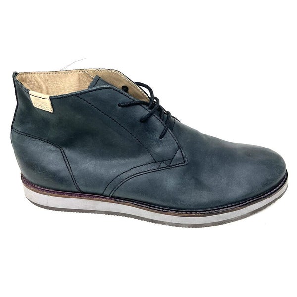 dræne skab kul Lacoste Millard Gray Oiled Leather Chukka Boots Ankle Shoes Men's Size 11.5  | SidelineSwap