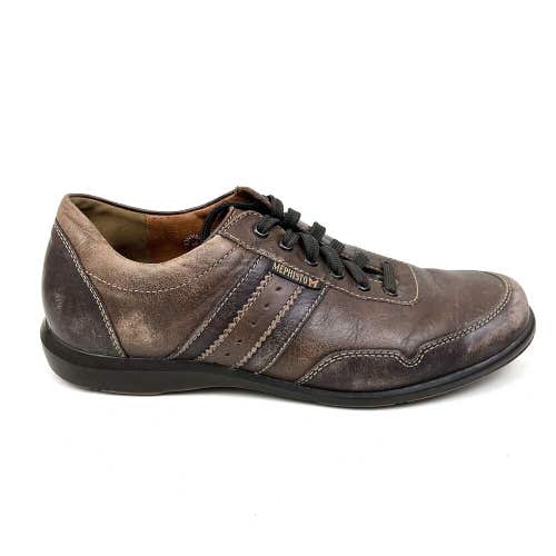 Mephisto Bonito Air Jet Comfort Walking Shoes Brown Leather Men’s Size 8.5 US