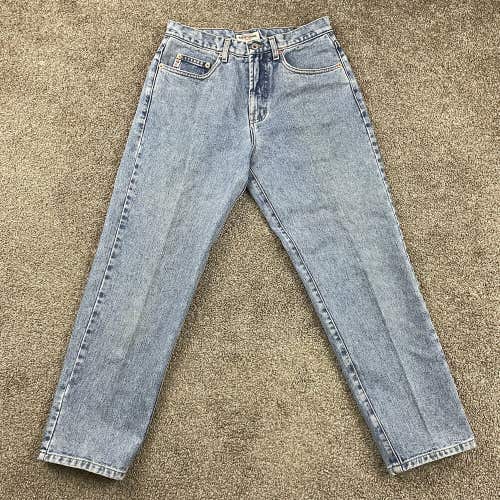 VTG Guess American Tradition Slim Straight Jeans Mens 30W x 28L Blue USA 1065
