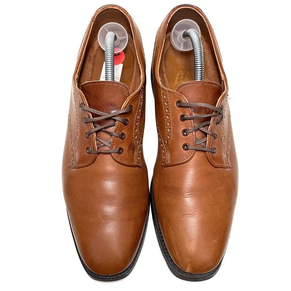 Vintage Mens LOUIS VUITTON Oxford shoes Leather black Size 11 Vibram 