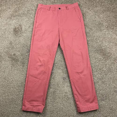 Brooks Brothers 346 Men’s Salmon Red Pink Chinos Dress Pants Size 33 x 32