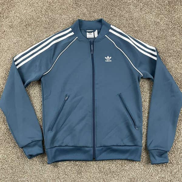 adidas gazelle silver green womens adidas Adicolor Classics SST Women's Black Track Jacket, Size: Small main image 1