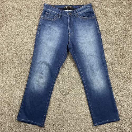 34 Heritage Men's Charisma Comfort Rise Stretch Medium Wash Blue Jeans 34 x 27