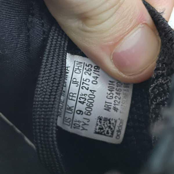 Adidas UltraBoost 19 Core Black Running Shoes Boost G54014 Women's Size  10.5 | SidelineSwap | Buy and Sell on SidelineSwap