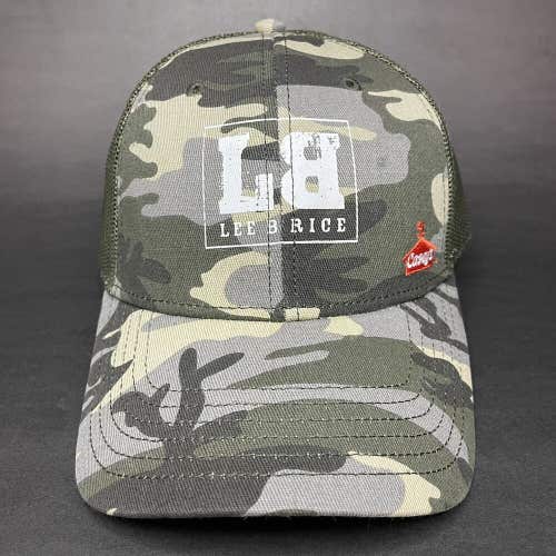 Lee Brice Green Camo Mesh Snap Back Trucker Cap Hat Caseys General Store
