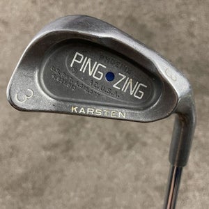 Ping Zing Karsten Blue Dot Single 3 Iron Club Ping KT-M Steel Shaft Stiff Flex