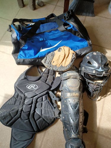 Used Catcher's Set