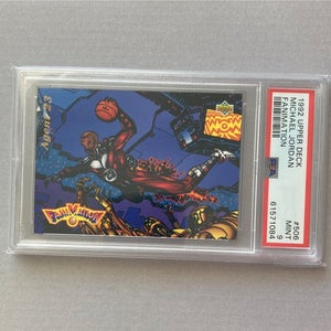 Michael Jordan UD Fanimation Card Certified Mint