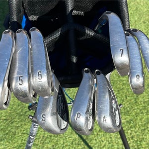 Callaway Steelhead XR Golf Irons Set: 4-9 iron +PW. 7 clubs complete set