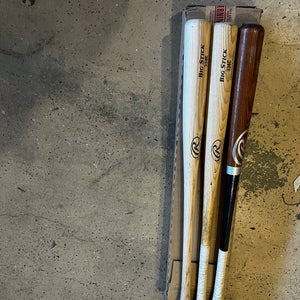 Used Wood (-3) 30 oz 33" Big Stick Bat