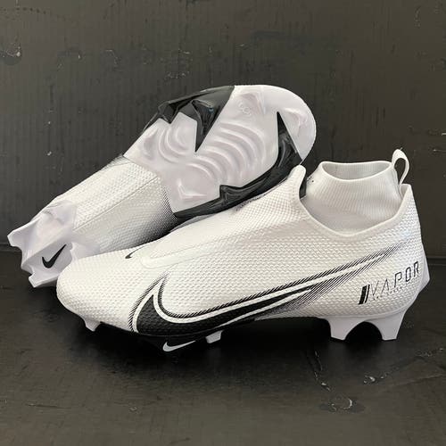 (Size 12) Nike Vapor Edge Pro 360 Wide 'White Black' Lacrosse/Football Cleats