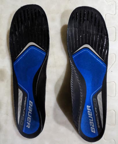 Used Bauer Speedplate 2.0 insoles, size 8