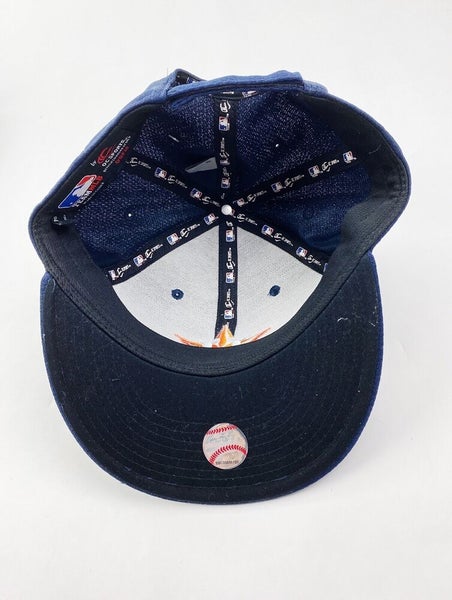 Houston Astros MLB Baseball Cap OC Sports Adult OSFA Adjustable Hat Navy  Blue