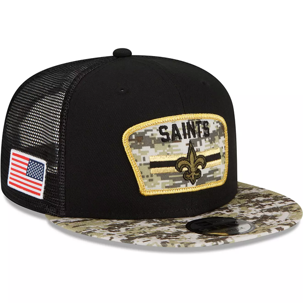 NWT New Orleans Saints Big Easy Football New Era Hat Cap Small/Medium New |