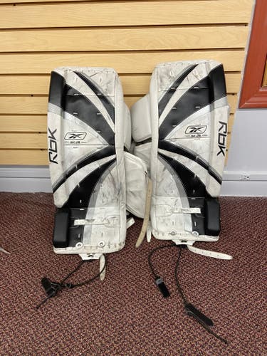 Used Junior Reebok 5K 27" Goalie Pads