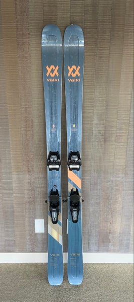 Used Women's 2021 Volkl 170 cm All Mountain Secret 92 Skis With Bindings Max Din 13