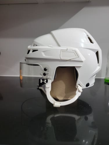 Pro stock CCM V08 helmet Under Armour visor