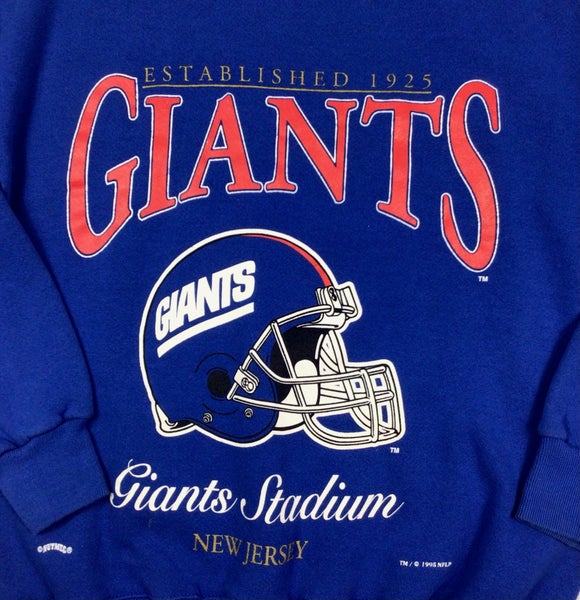 90s Helmets Vintage Ny Giants Sweatshirt